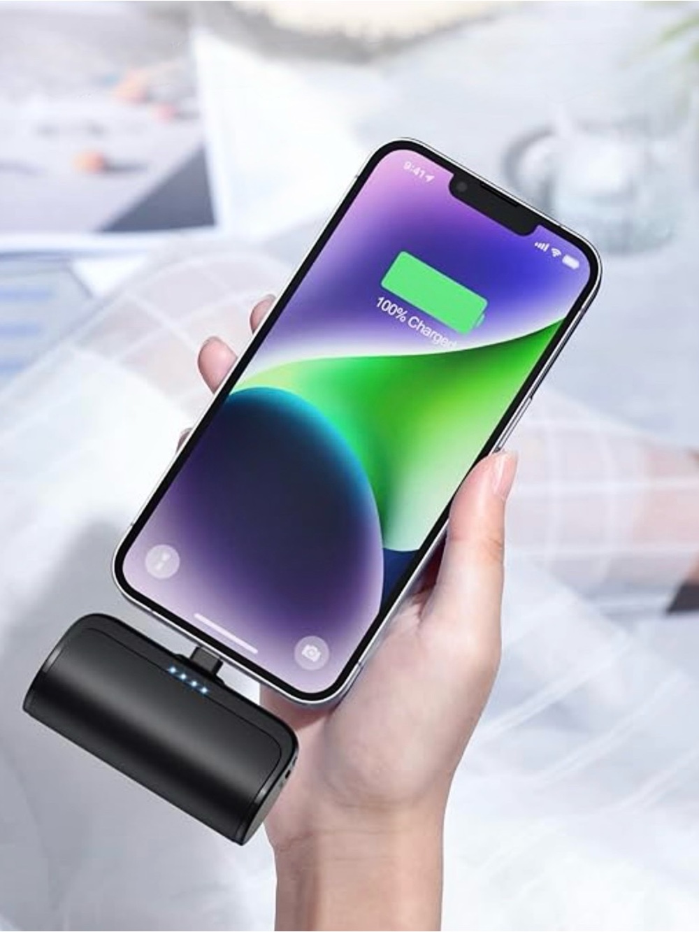 Portable Charger for iPhone 14/14 Plus/Pro Max/13/12/12 Mini/11/XS/XR/X/8/7/6/6s
